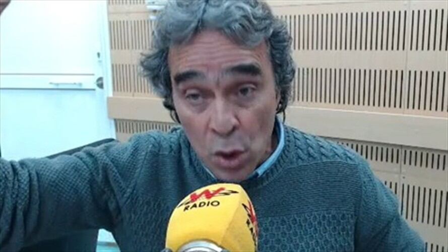 Sergio Fajardo en La W. Foto: La WCon Vicky Dávila