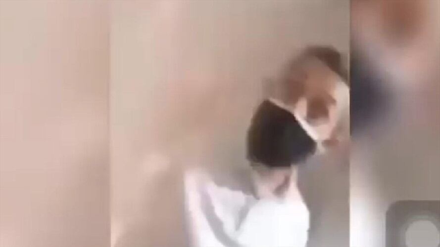 comisario Bucaramanga . Foto: tomada del video.