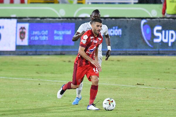 Iago Falque en el América de Cali Photos: VizzorImage / Nelson Ríos / Cont.