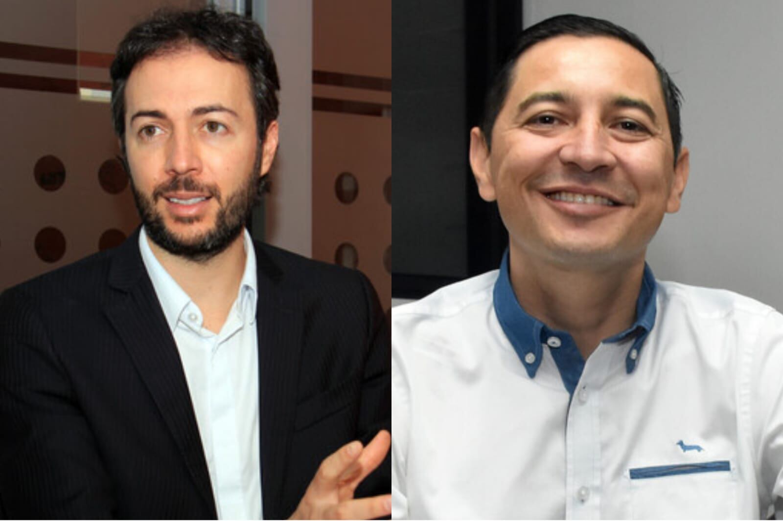 Daniel Quintero, alcalde de Medellín y Andrés Hurtado, alcalde de Ibagué. Foto: Colprensa