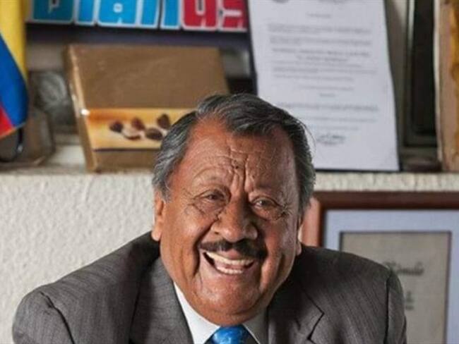 Rómulo Augusto Mora Sáenz, poeta costumbrista, se encontraba luchando por su vida en la Clínica Colombia en Bogotá.. Foto: Cortesía