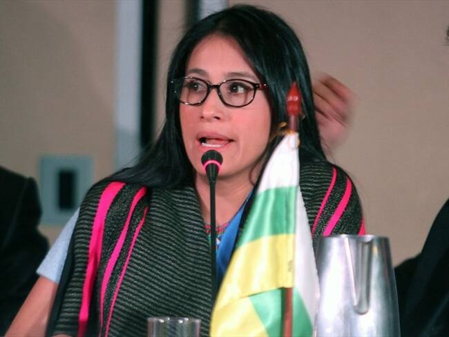 Hace un año, la Fiscalía citó a imputación de cargos por homicidio culposo a la gobernadora de Putumayo, Sorrel Aroca Rodríguez. Foto: Colprensa