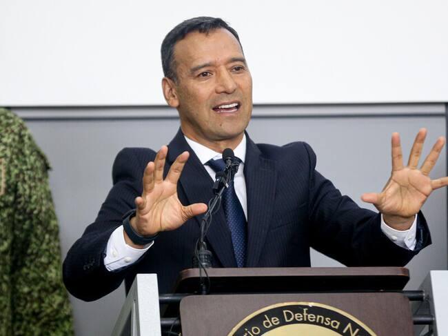 Ministro de Defensa, Pedro Sánchez. Foto:Colprensa - Lina Gasca