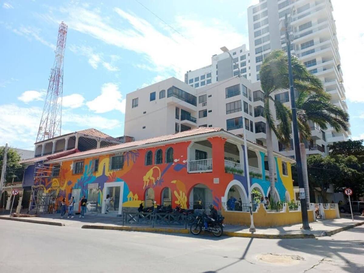 Turismo de murales toma fuerza en Santa Marta