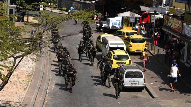 ¿Es efectiva la militarización en México y Río de Janeiro?. Foto: Agencia Anadolu
