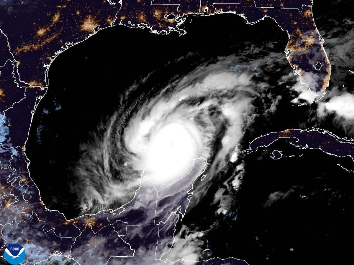 Video: avión sobrevoló el huracán Milton y dejó impresionantes imágenes