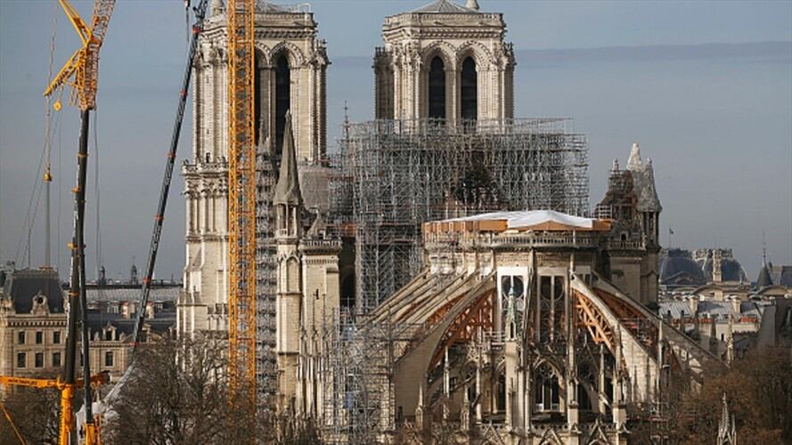 Notre Dame, sin misa de Navidad por primera vez en más de 200 años. Foto: Getty Images