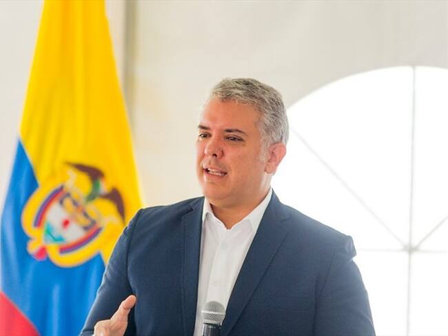 El presidente Iván Duque tomó la decisión de cerrar todas las fronteras. Foto: Colprensa