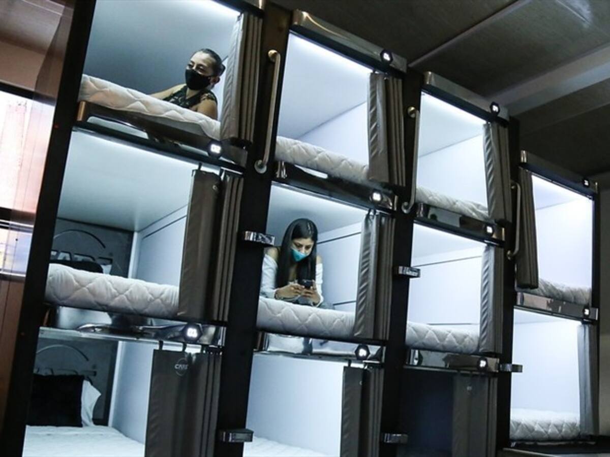 Alojamiento en cápsulas, el hospedaje del futuro