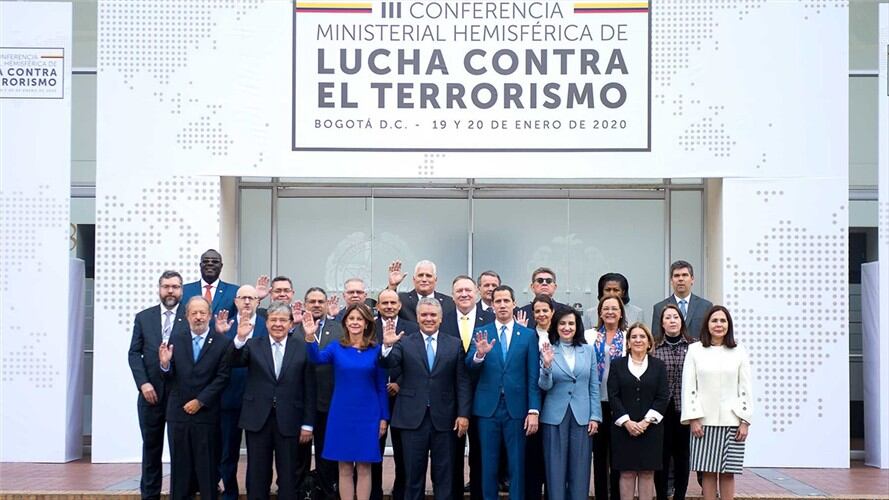 Tras tres años desde la firma del acuerdo de Paz, Colombia tomó la decisión de sacar a las Farc de la lista de terroristas. Foto: Presidencia