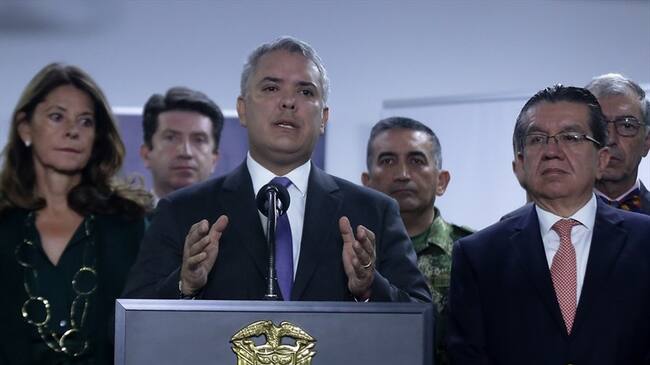 Duque anuncia apoyo económico para trabajadores informales durante la cuarentena. Foto: Colprensa