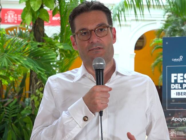 Joseph Oughourlian en el primer Festival del Pensamiento Iberoamericano de Prisa. Foto: W Radio