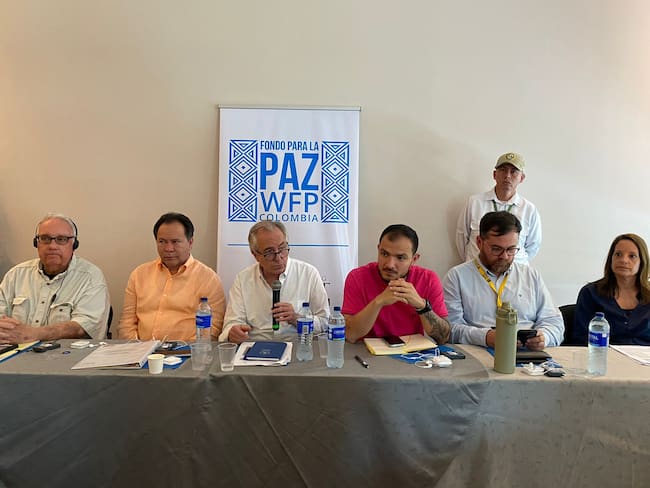 Lanzamiento del Fondo WFP para la Paz en Colombia.