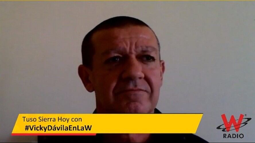 Tuso Sierra en La W. Foto: