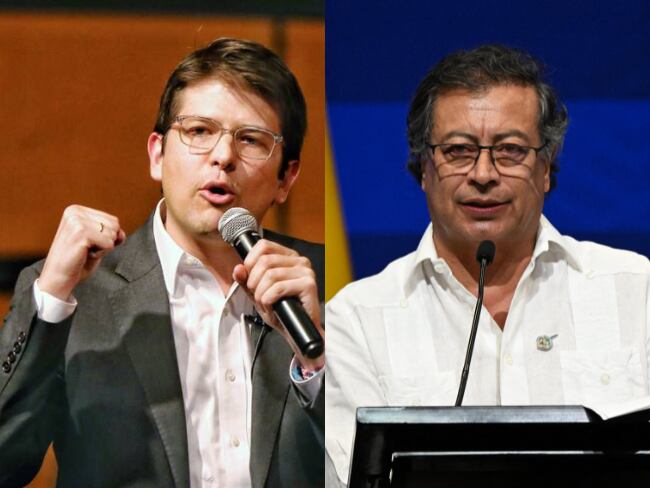 Miguel Uribe (Colprensa)/Gustavo Petro, cortesía presidencia.