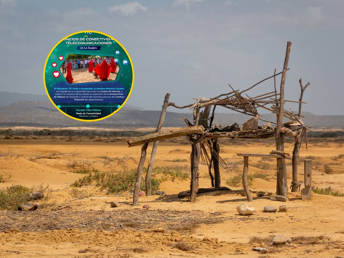 Conectividad en La Guajira: críticas por falta de energía y ausencia de Petro en el anuncio