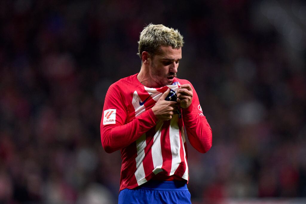 Antoine Griezmann del Atlético de Madrid. Foto: Diego Souto/Quality Sport Images/Getty Images.