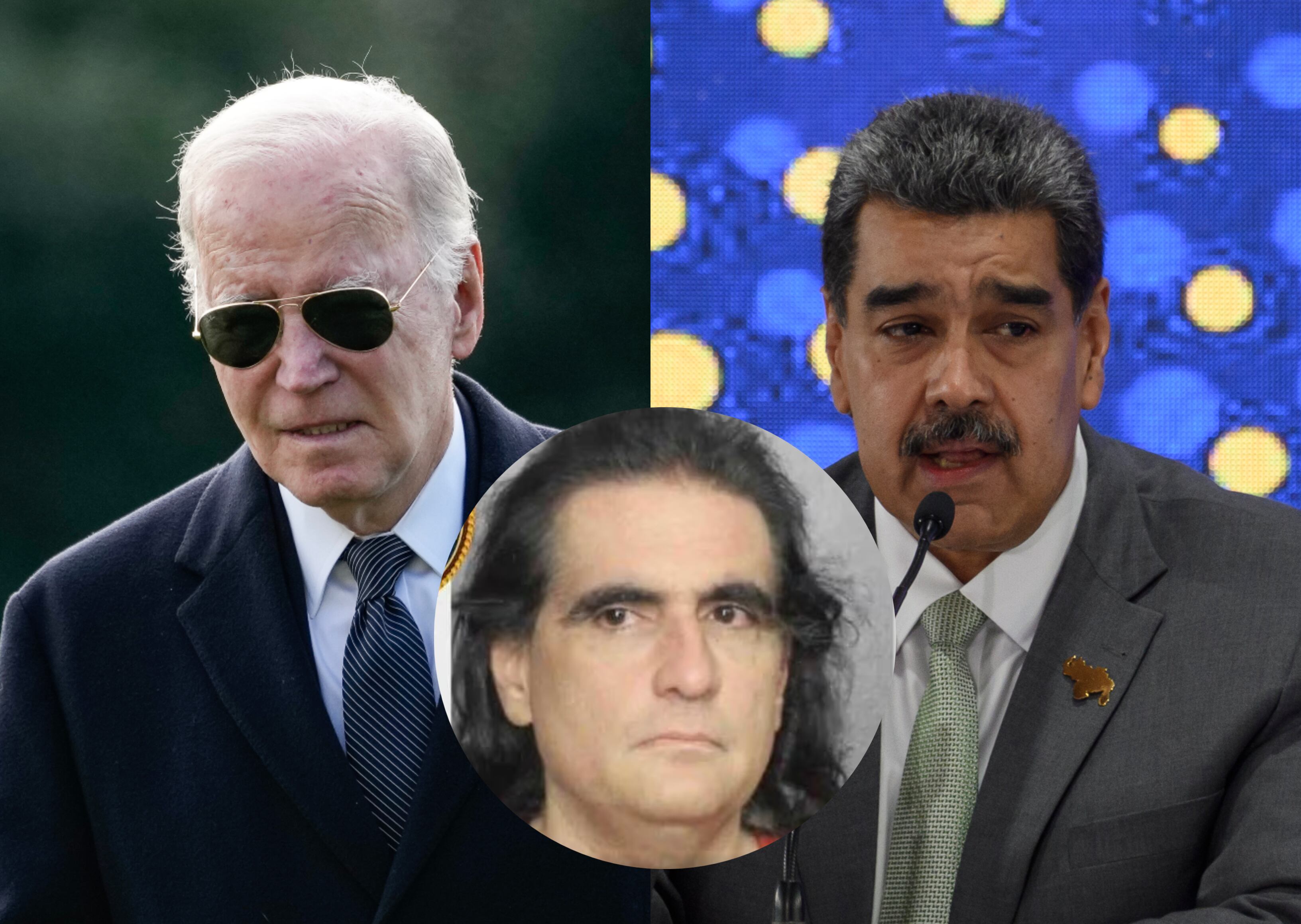 Joe Biden, Nicolás Maduro y Álex Saab | Fotos: GettyImages