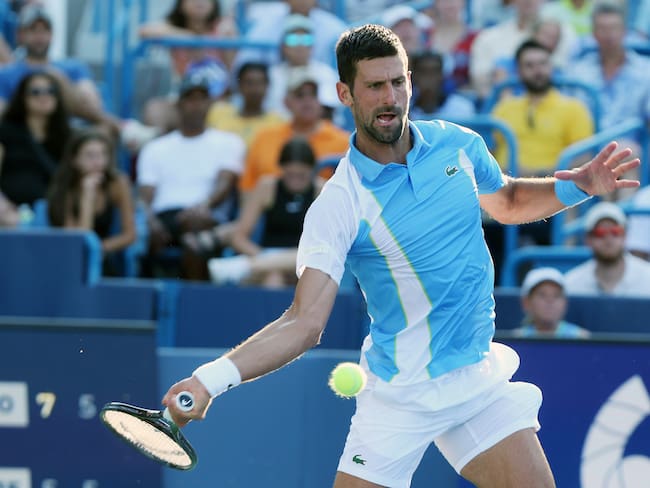 El tenista serbio Novak Djokovic. (Tenis, España) EFE/EPA/MARK LYONS