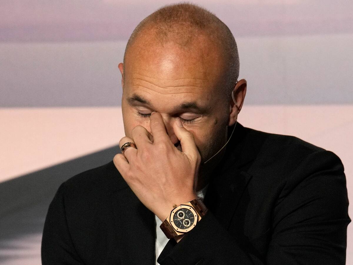 Iniesta se retira del fútbol: “Nunca pensé que llegaría este día”