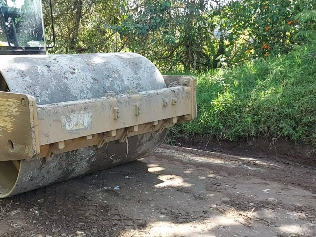 Completaron 15 kilómetros de pavimentación de vías en los alrededores del Volcán del Ruiz