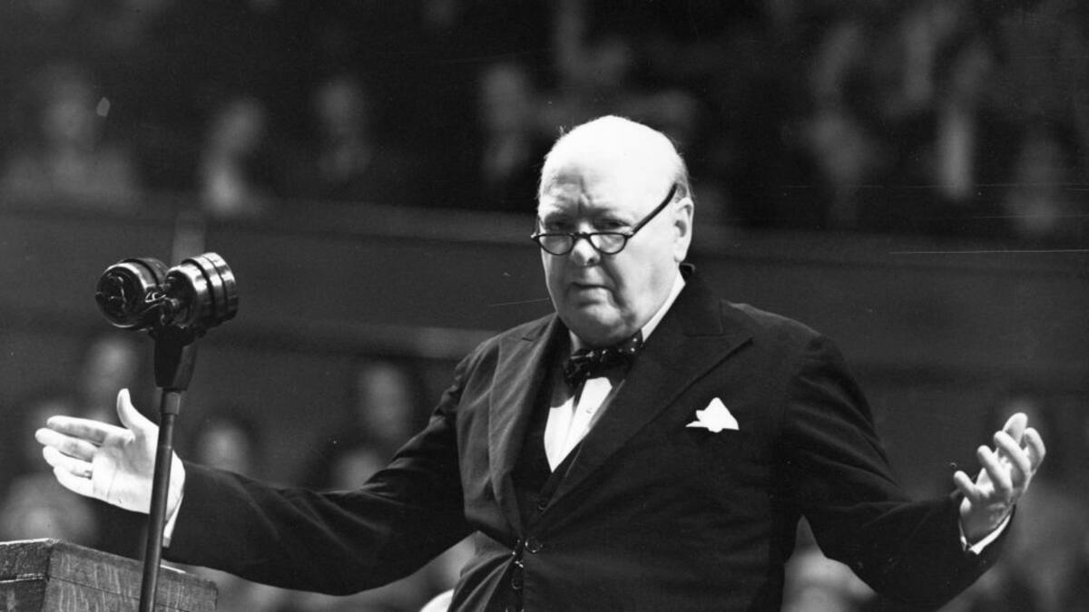 La pintura se convirtió en algo importante para él: nieta de Winston Churchill