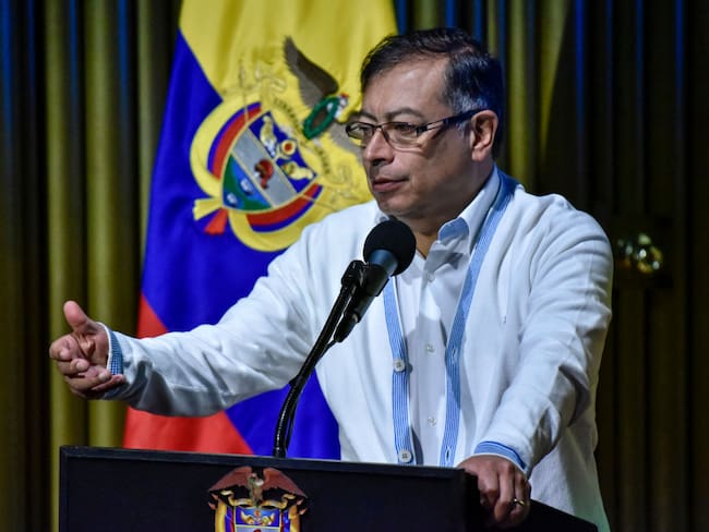 Gustavo Petro, presidente de Colombia. Foto: Guillermo Legaria Schweizer/Getty Images.