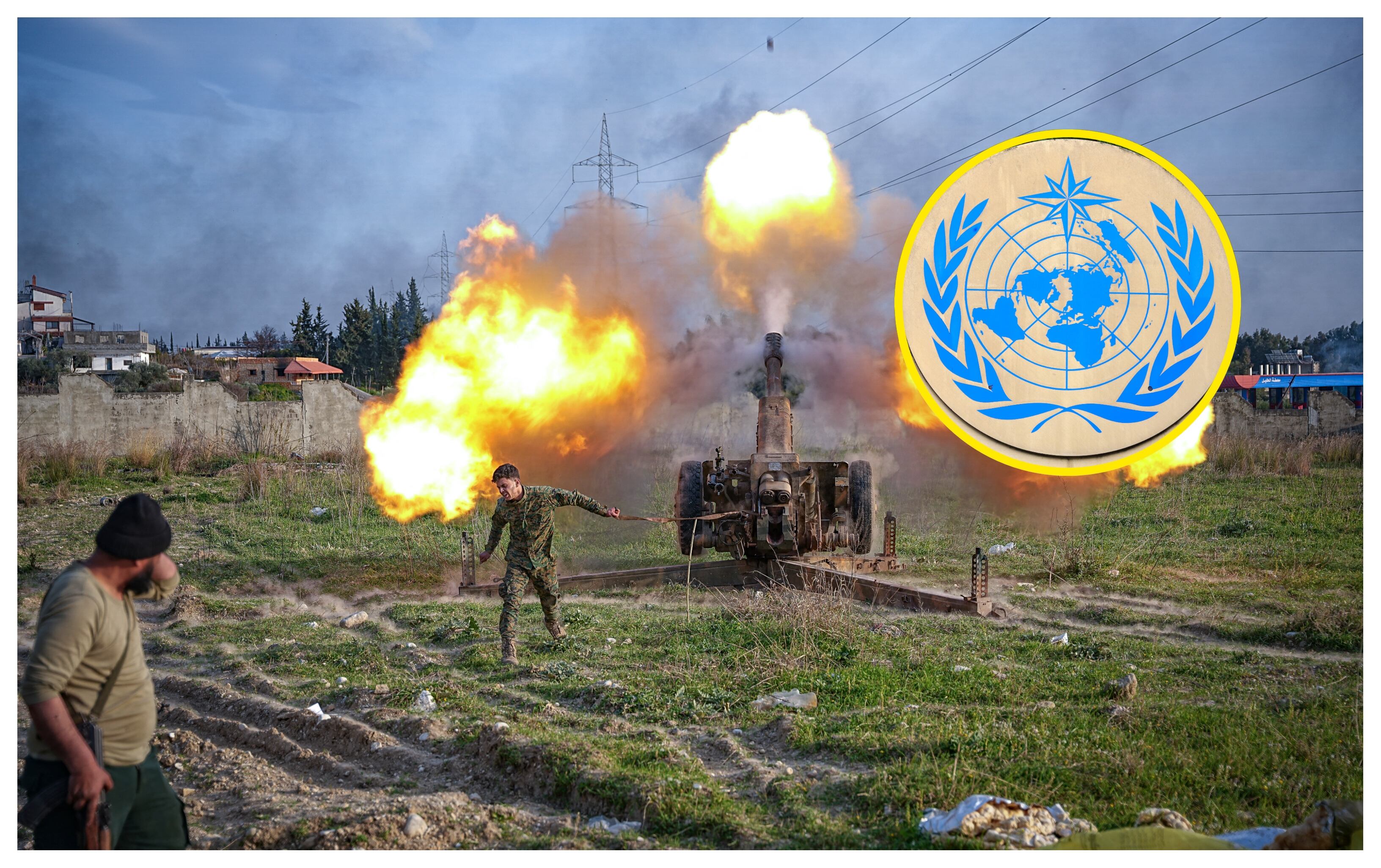 Violencia en Siria. MOHAMAD DABOUL/Middle East Images/AFP via Getty Images.