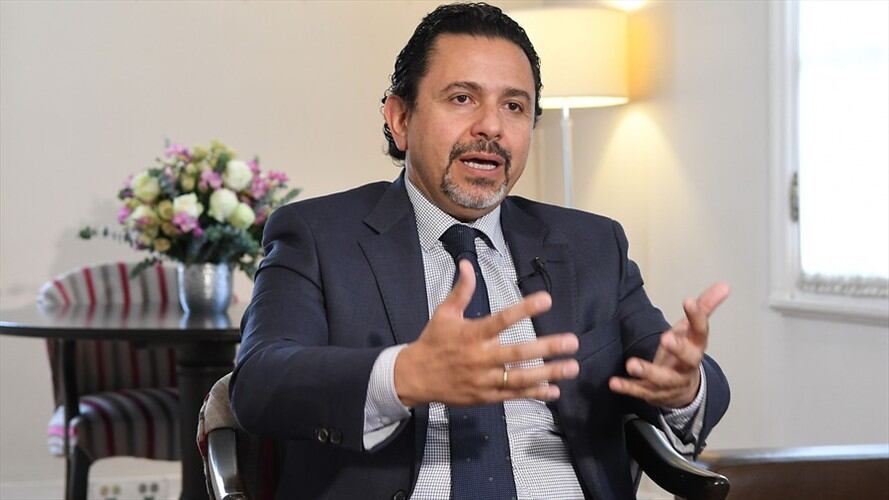 El alto comisionado para La Paz, Miguel Ceballos. Foto: Colprensa