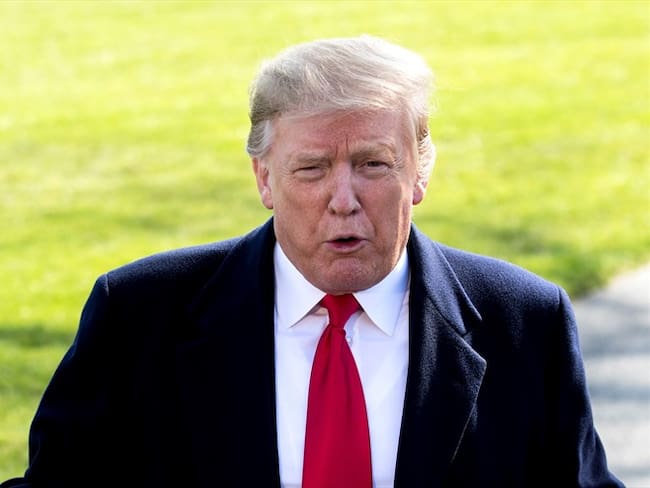 Trump dice que China mueve tropas a la frontera con Hong Kong y pide "calma". Foto: Agencia EFE