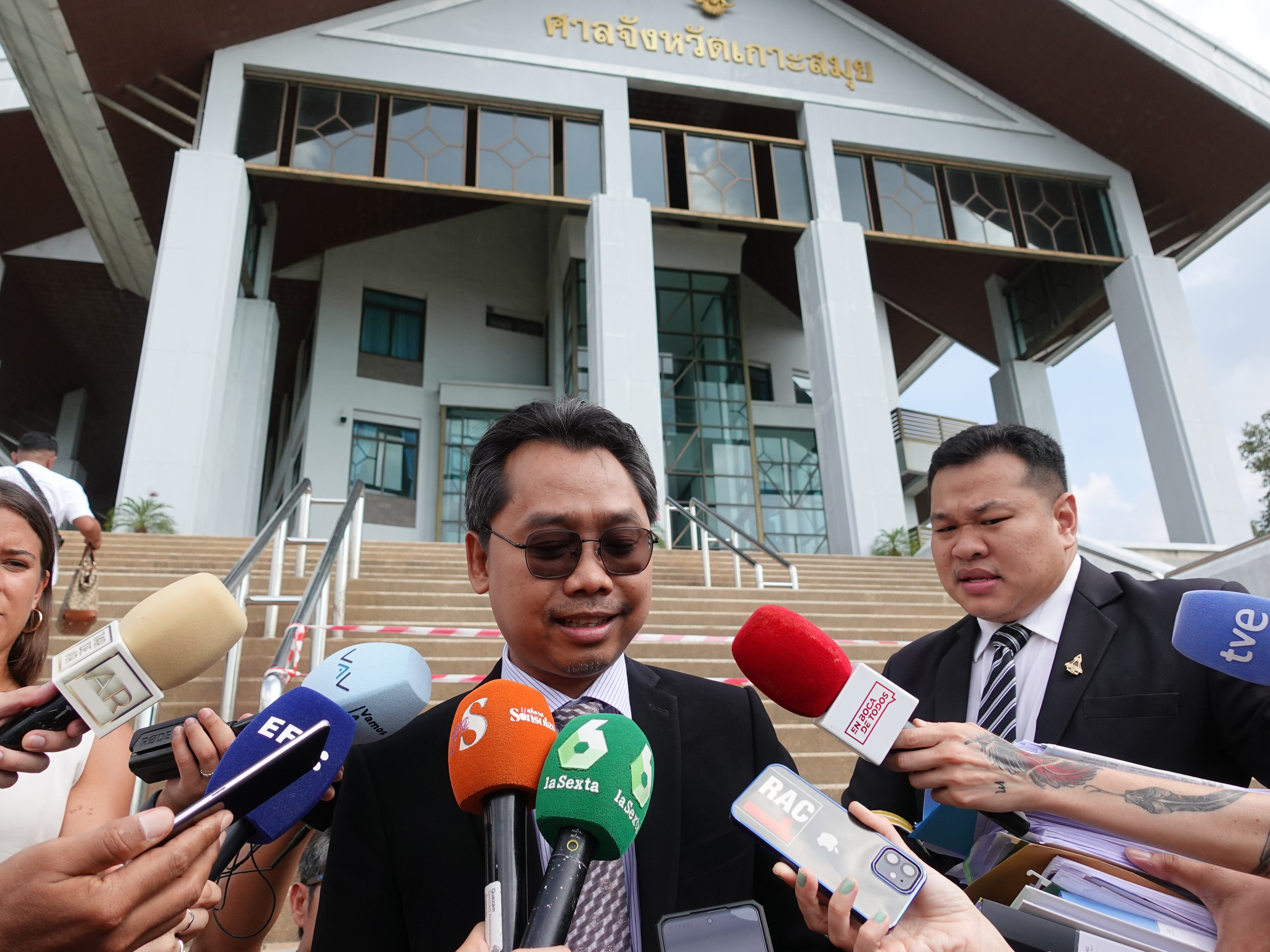 Tailandia, juicio de Daniel Sancho. Foto: EFE/ Sitthipong Charoenjai