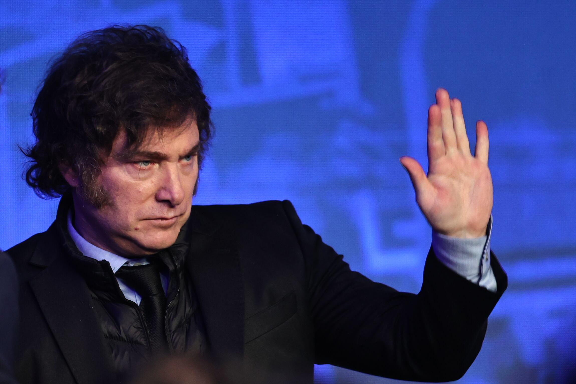 Javier Milei. EFE/ Juan Ignacio Roncoroni