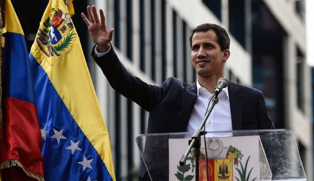 Presidente interino de Venezuela, Juan Guaidó.
