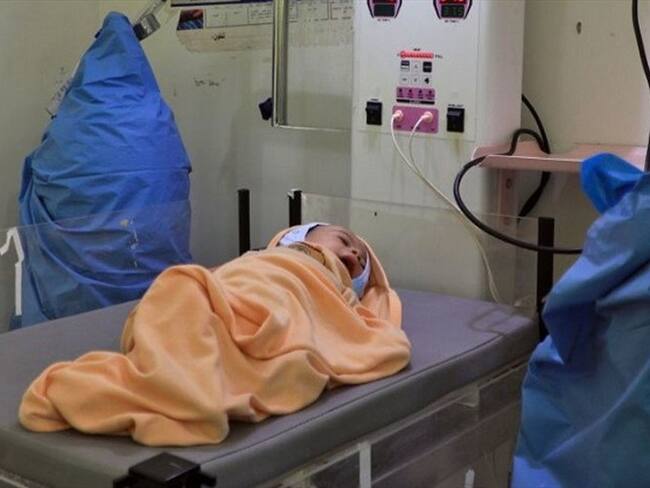 Bebé de ocho meses. Foto:Gretty Images