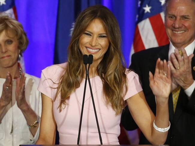 Melania Trump, exmodelo y esposa de Donald Trump. Foto: Associated Press - AP