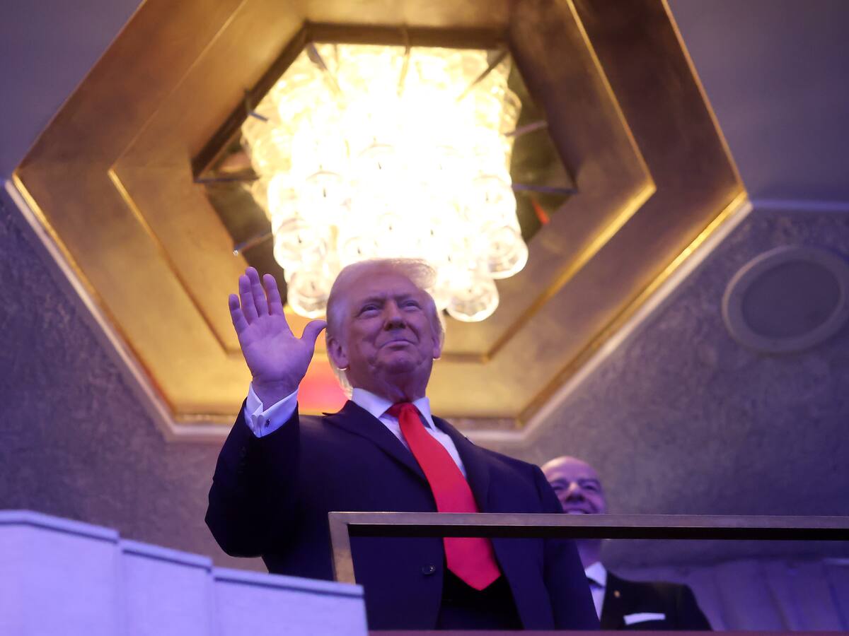 Trump a su llegada al sorteo del Mundial de Fútbol: “Estamos preparados”