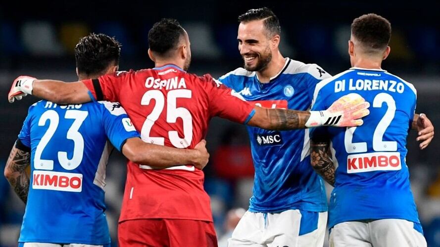 Con Ospina como figura, Napoli avanza a la final de la Copa Italia. Foto: Getty Images