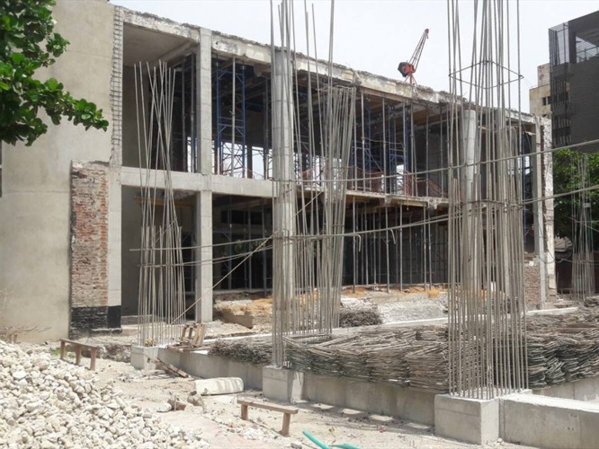 Solo hasta el 14 de agosto reinician las obras del Teatro Santa Marta