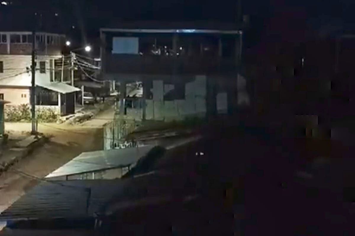 Las operaciones militares se encuentran en desarrollo en esta localidad del norte del Cauca. Crédito: Red de Apoyo Cauca.