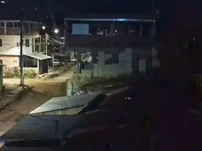 Las operaciones militares se encuentran en desarrollo en esta localidad del norte del Cauca. Crédito: Red de Apoyo Cauca.