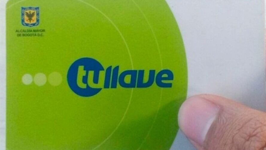 Tarjeta 'Tu Llave'. Foto: Transmilenio.gov.co
