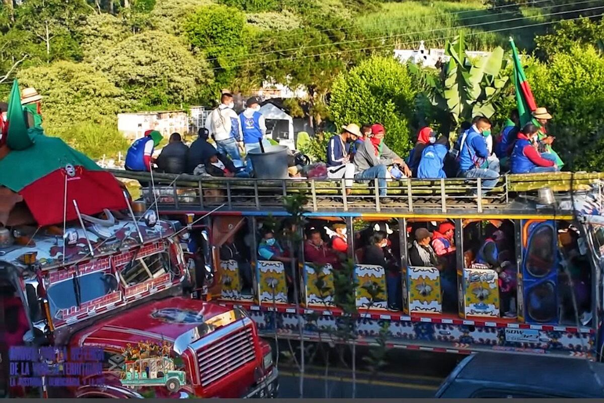 Comunidad Indígena del Cauca. Crédito: Cric.