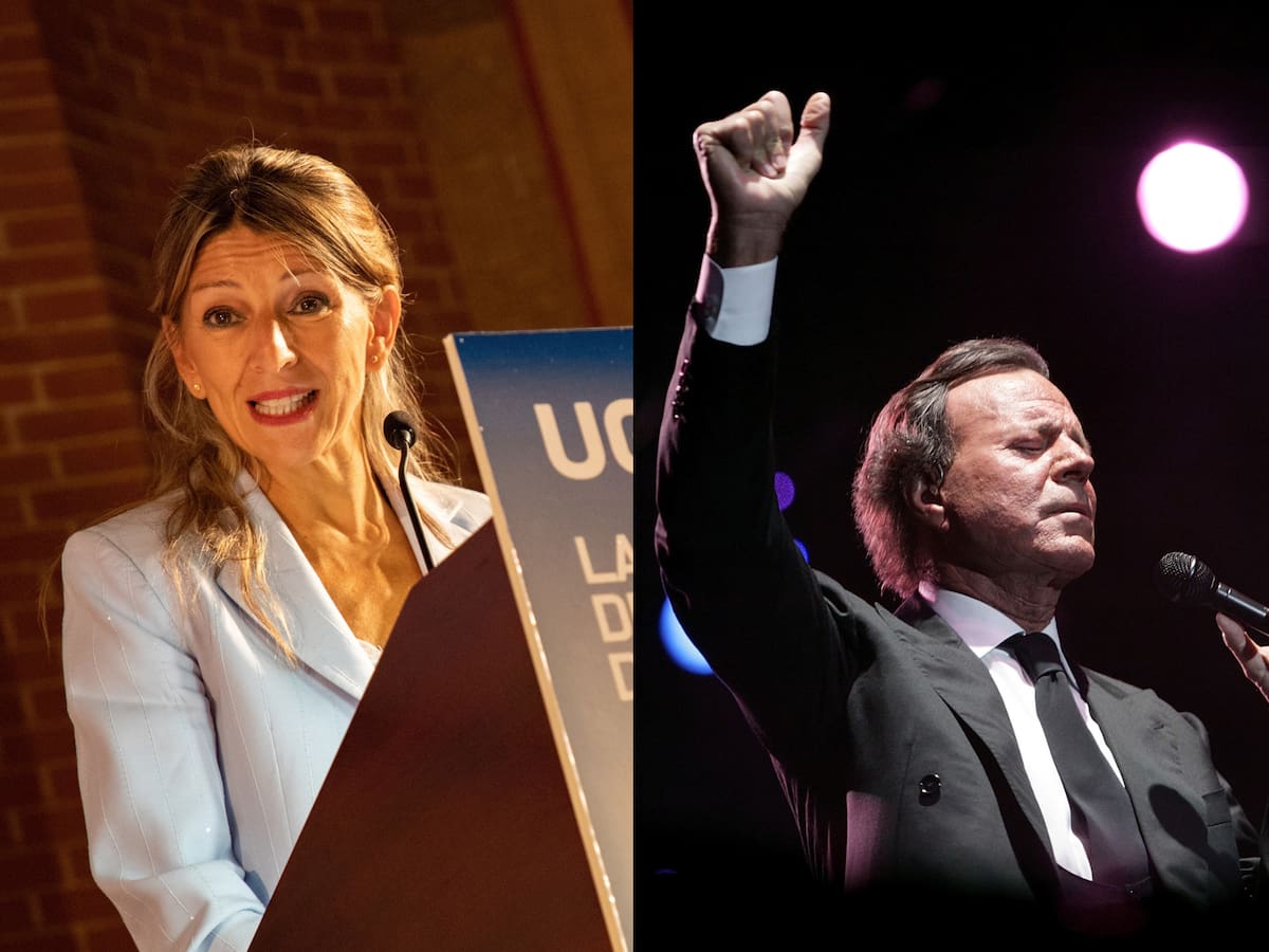 El Tribunal Supremo rechaza la demanda de Julio Iglesias hacía Yolanda Díaz por falta de competencia