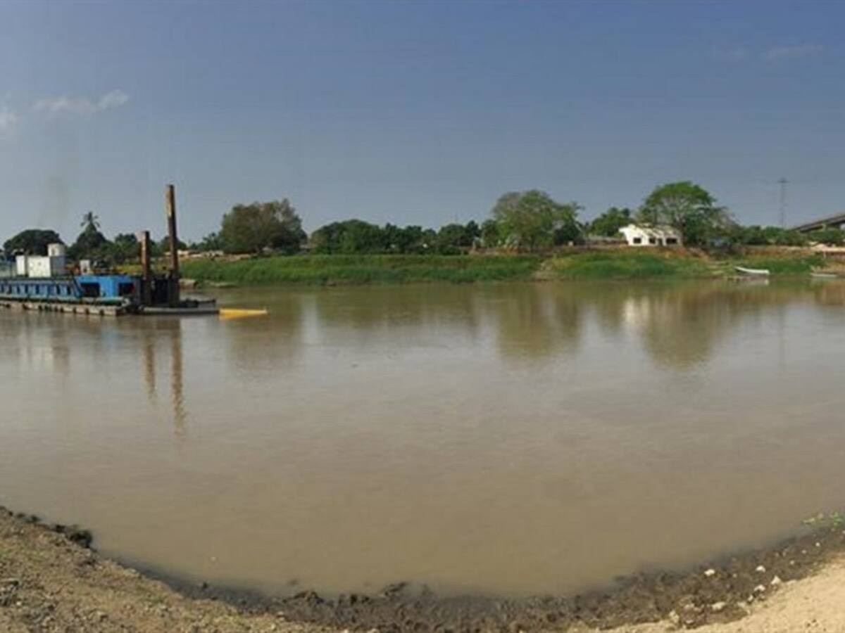 Adjudican las obras de dragado en el río Magdalena para desacelerar erosión en Salamina
