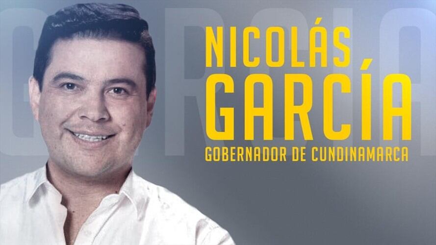 Nicolás García es el candidato por la Coalición Gran Cundinamarca
