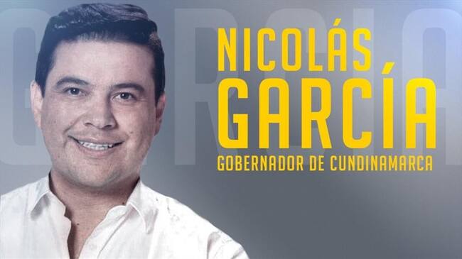 Nicolás García es el candidato por la Coalición Gran Cundinamarca