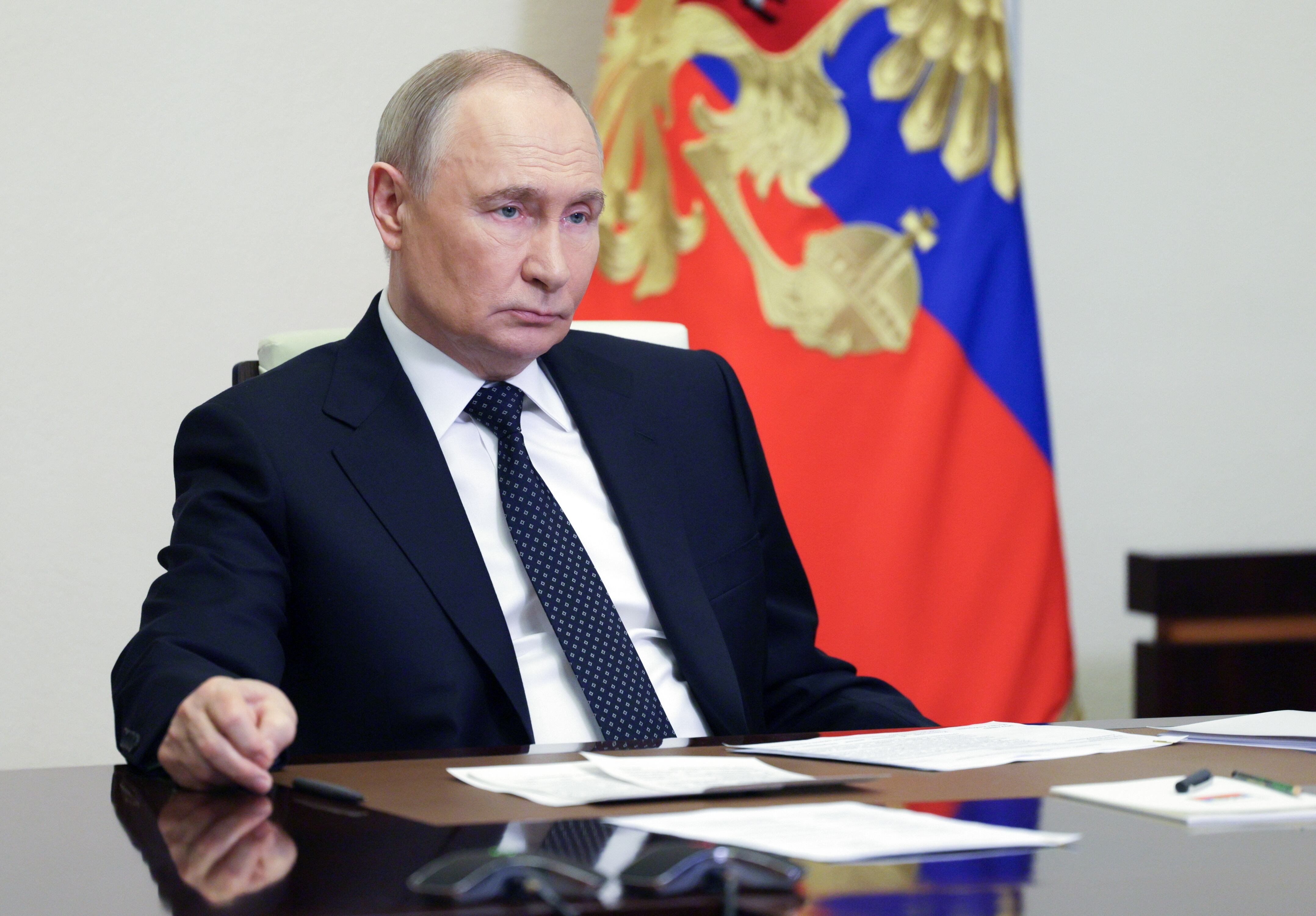 Vladímir Putin, Foto: EFE/EPA/GAVRIIL GRIGOROV/SPUTNIK/KREMLIN POOL 