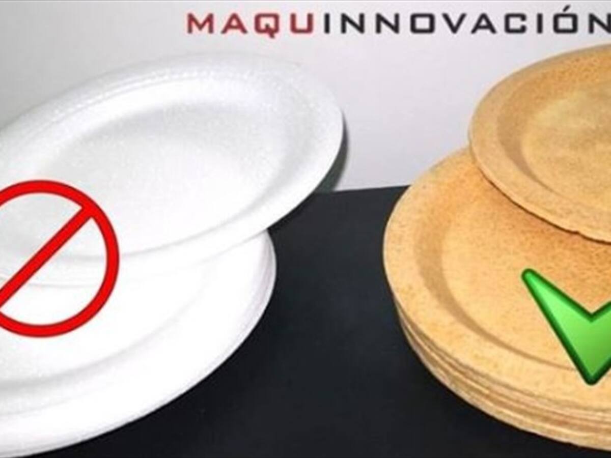 Empresa de Cali crea platos comestibles para ayudar al medio ambiente