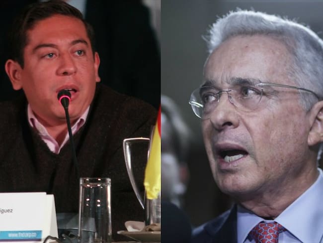 Cruce en redes sociales entre expresidente Uribe y gobernador de Boyacá. Foto: Redacción W Radio