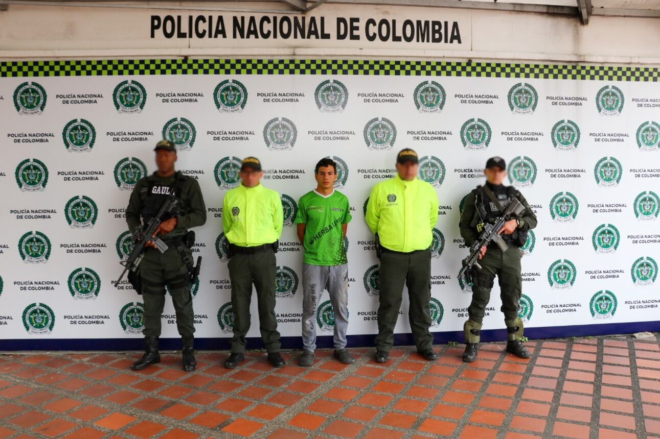 Capturan presunto asesino de líder comunal de Dosquebradas / Foto: Policía Metropolitana de Pereira